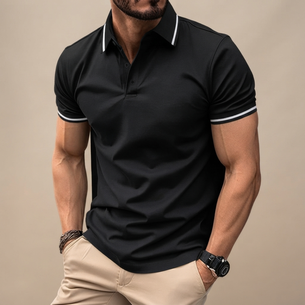 Javier - Lässiges Poloshirt
