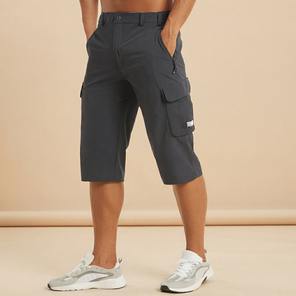 Cedrik - Dehnbare Cargo-Shorts
