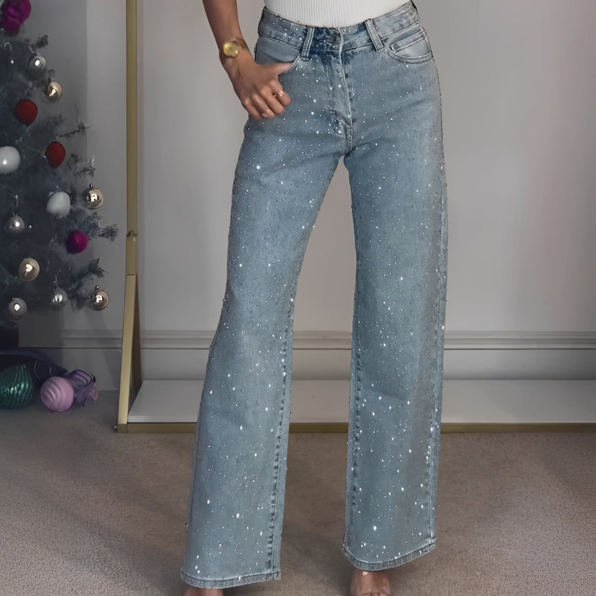 Sandra - Schicke Hose mit weitem Bein
