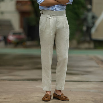 Randall - Elegante Hose mit hohem Bund