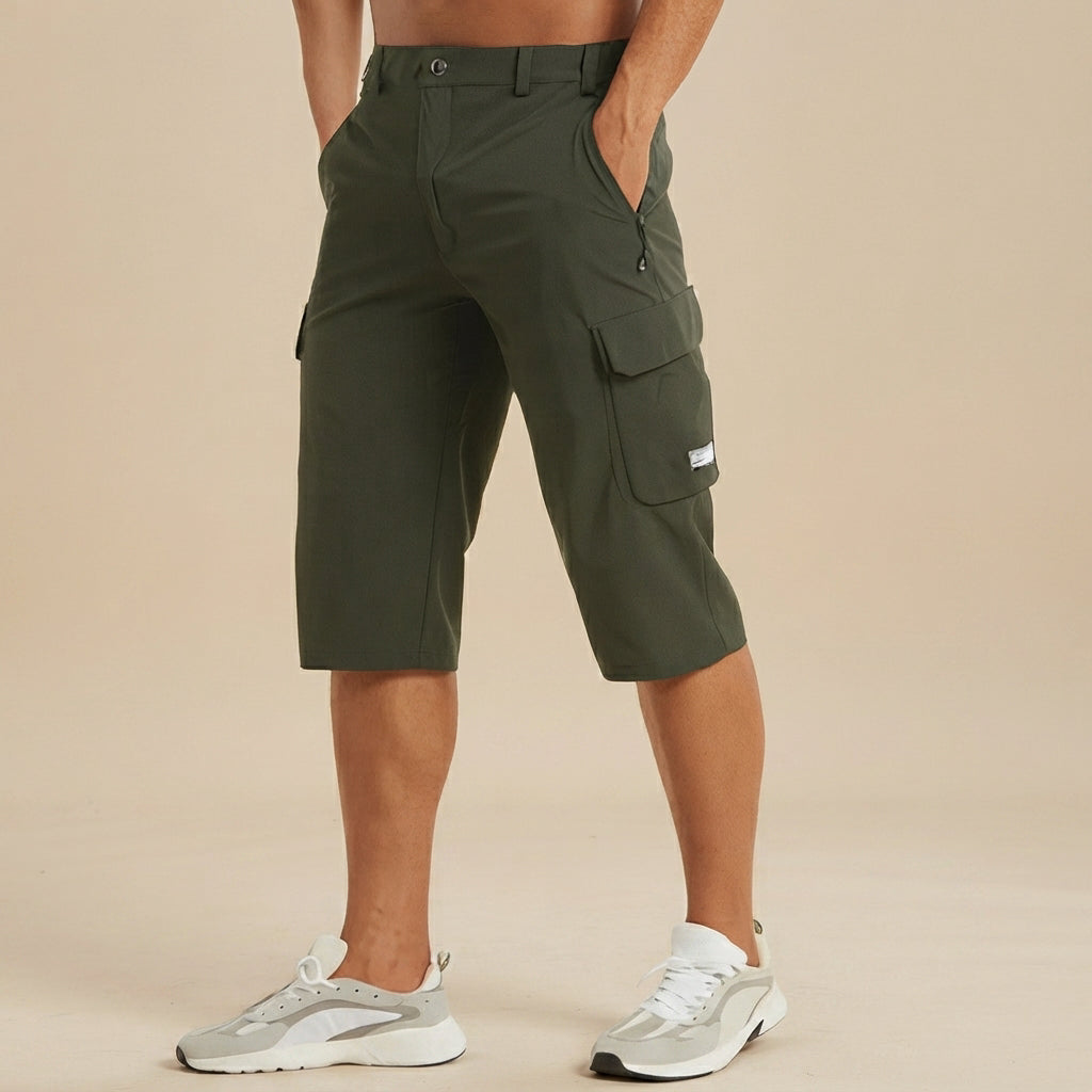 Cedrik - Dehnbare Cargo-Shorts