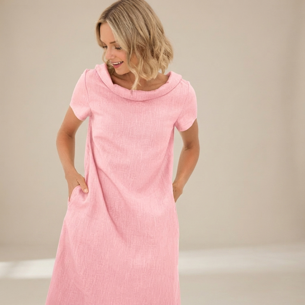 Laurette - Lässiges, locker sitzendes Kleid