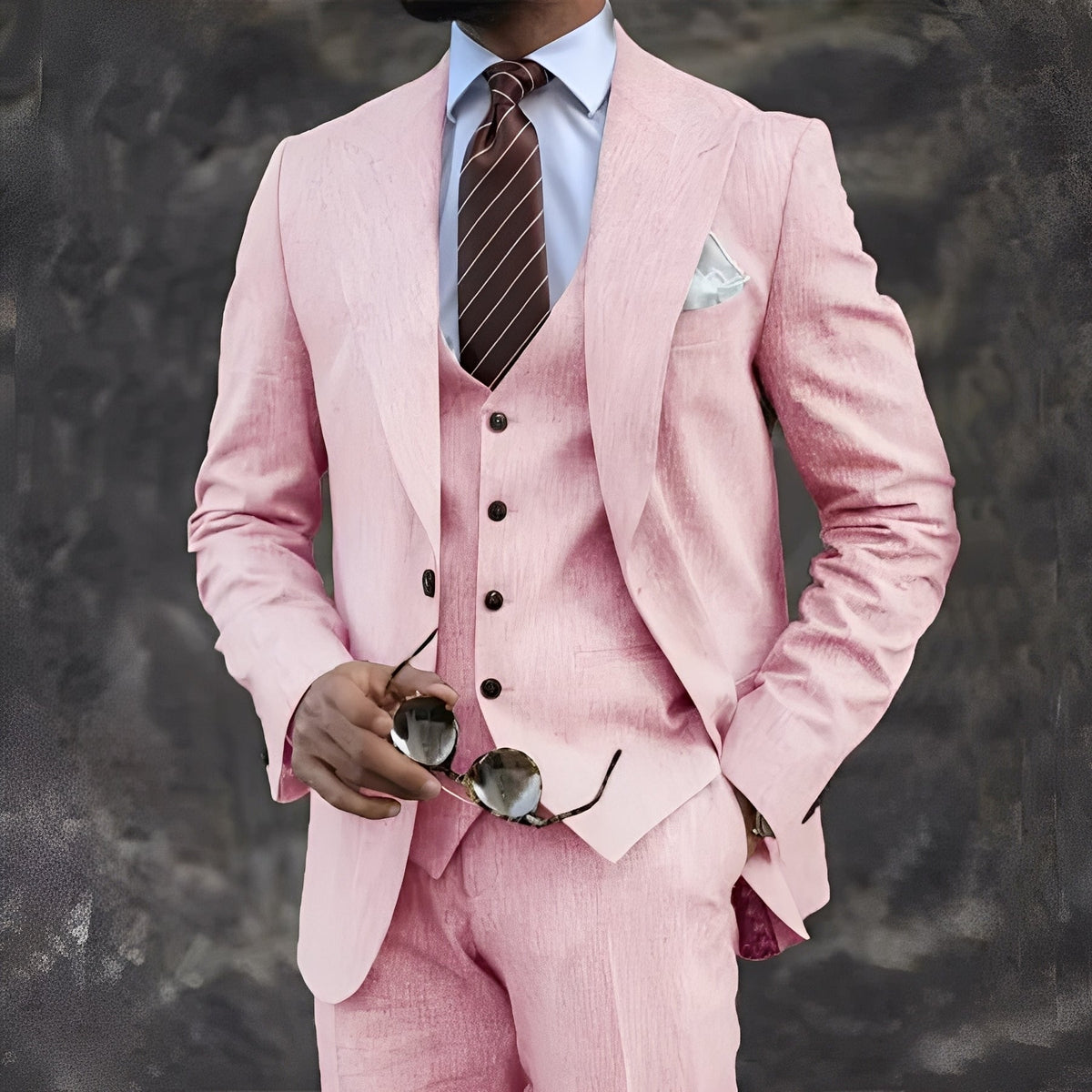 Elwyn - Elegantes dreiteiliges Anzugset