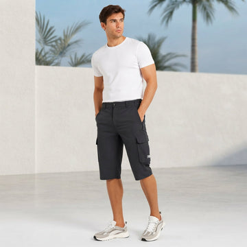 Cedrik - Dehnbare Cargo-Shorts