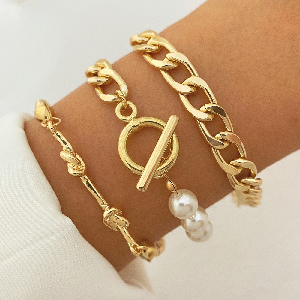 18K Goldarmband - Armbandset für Mädchen