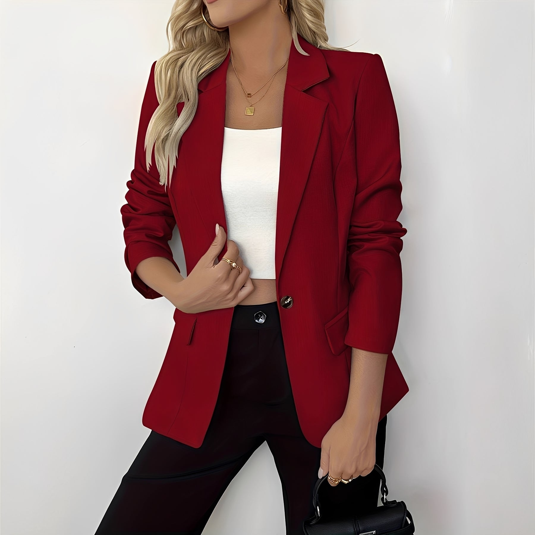 Selina - Stilvoller Blazer mit Reverskragen