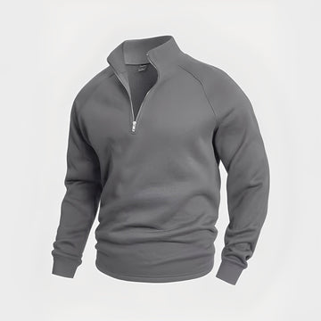 Wiley - Komfortabler Herren-Pullover mit Reißverschluss
