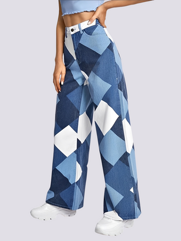 Alison - Elegante Weitbein-Jeans