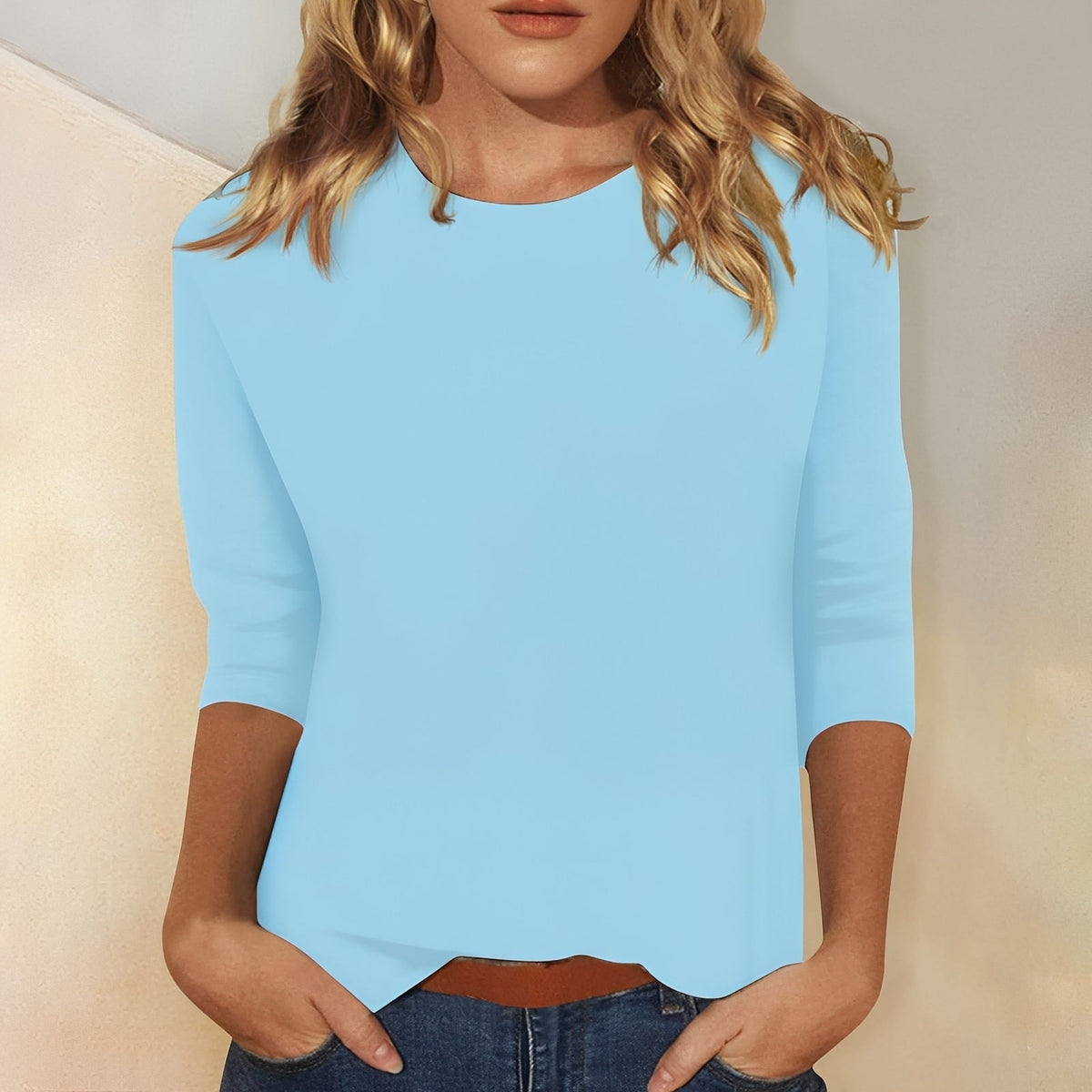 Katherina - Komfortables Rundhals-Shirt