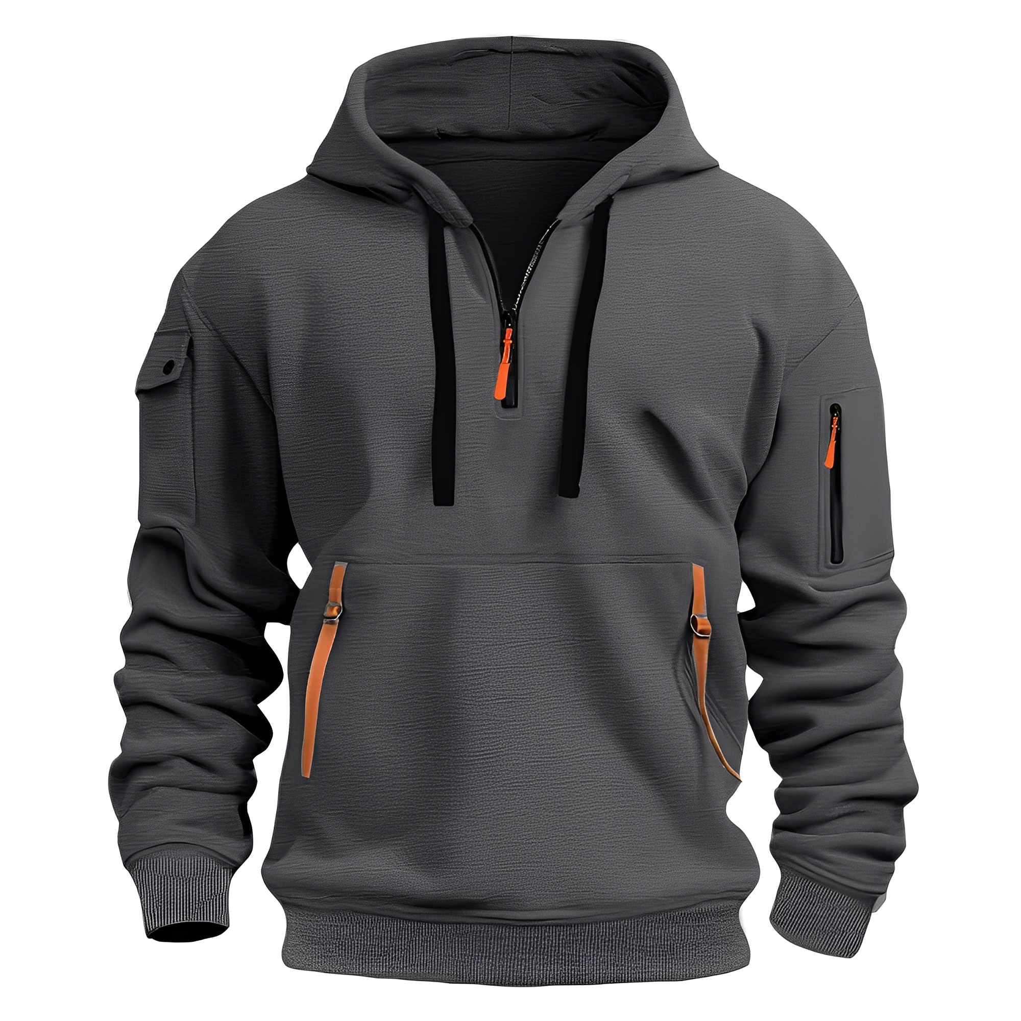 Burton - Trendiger Hoodie mit halbem Reißverschluss