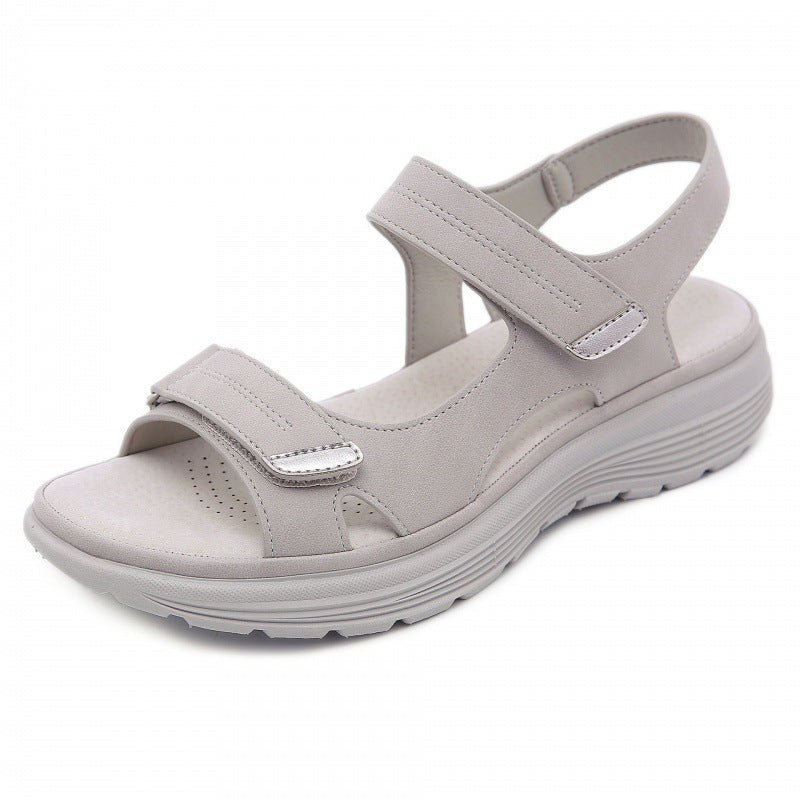 Hanna - Bequeme, leichte Plateausandalen für Damen