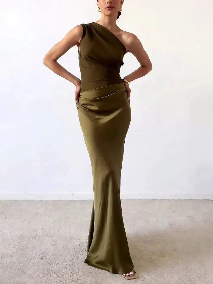Anita - Stilvolles Maxikleid mit einem Träger