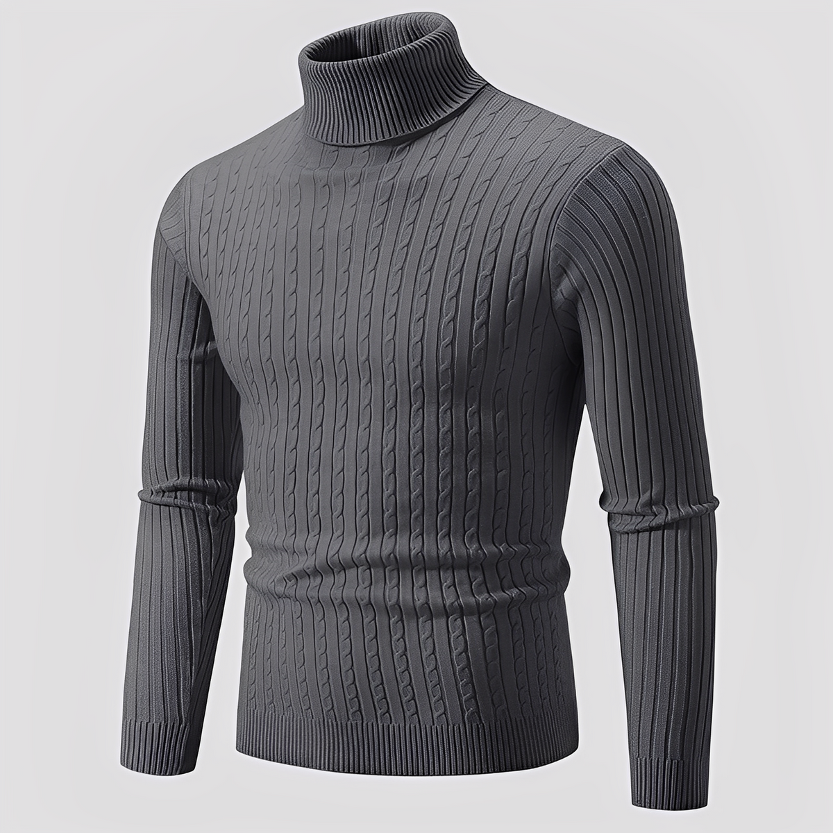 Devin - Warmer und gemütlicher Rollkragenpullover