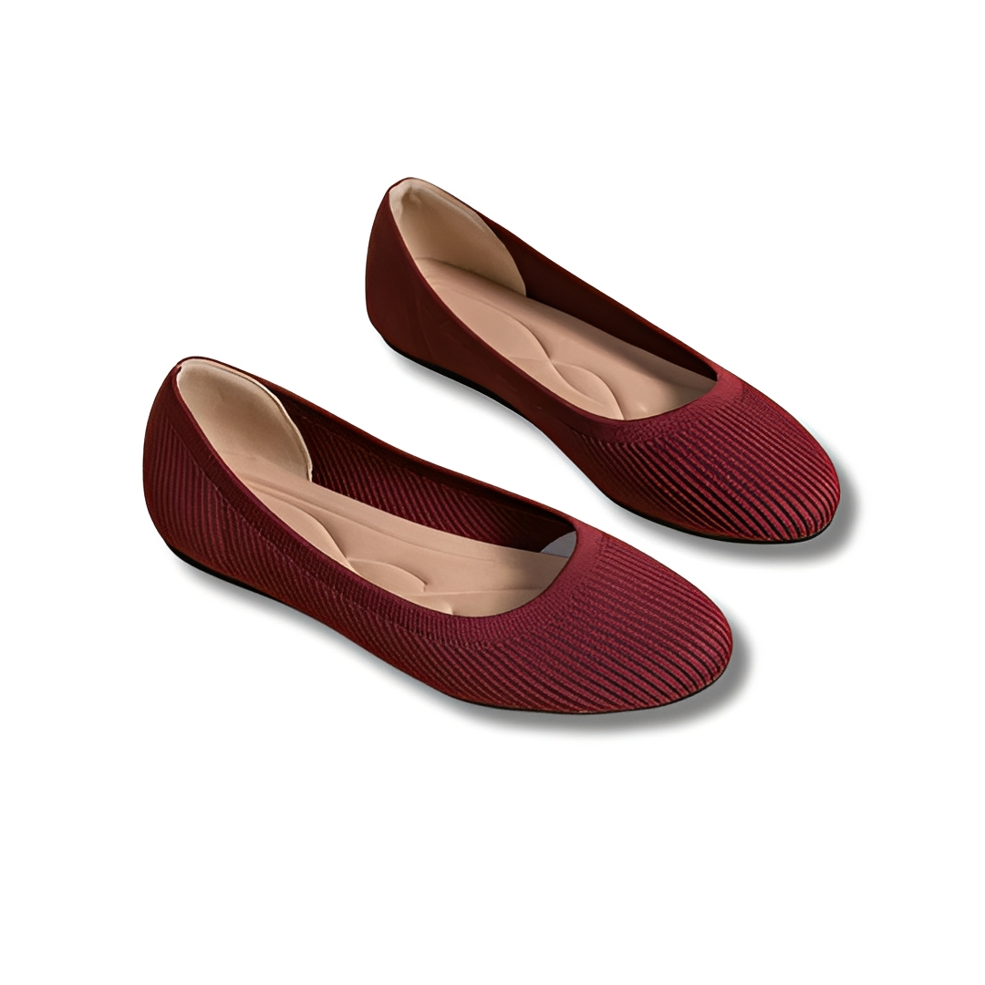 Pietra - Bequeme Damenschuhe mit runder Spitze