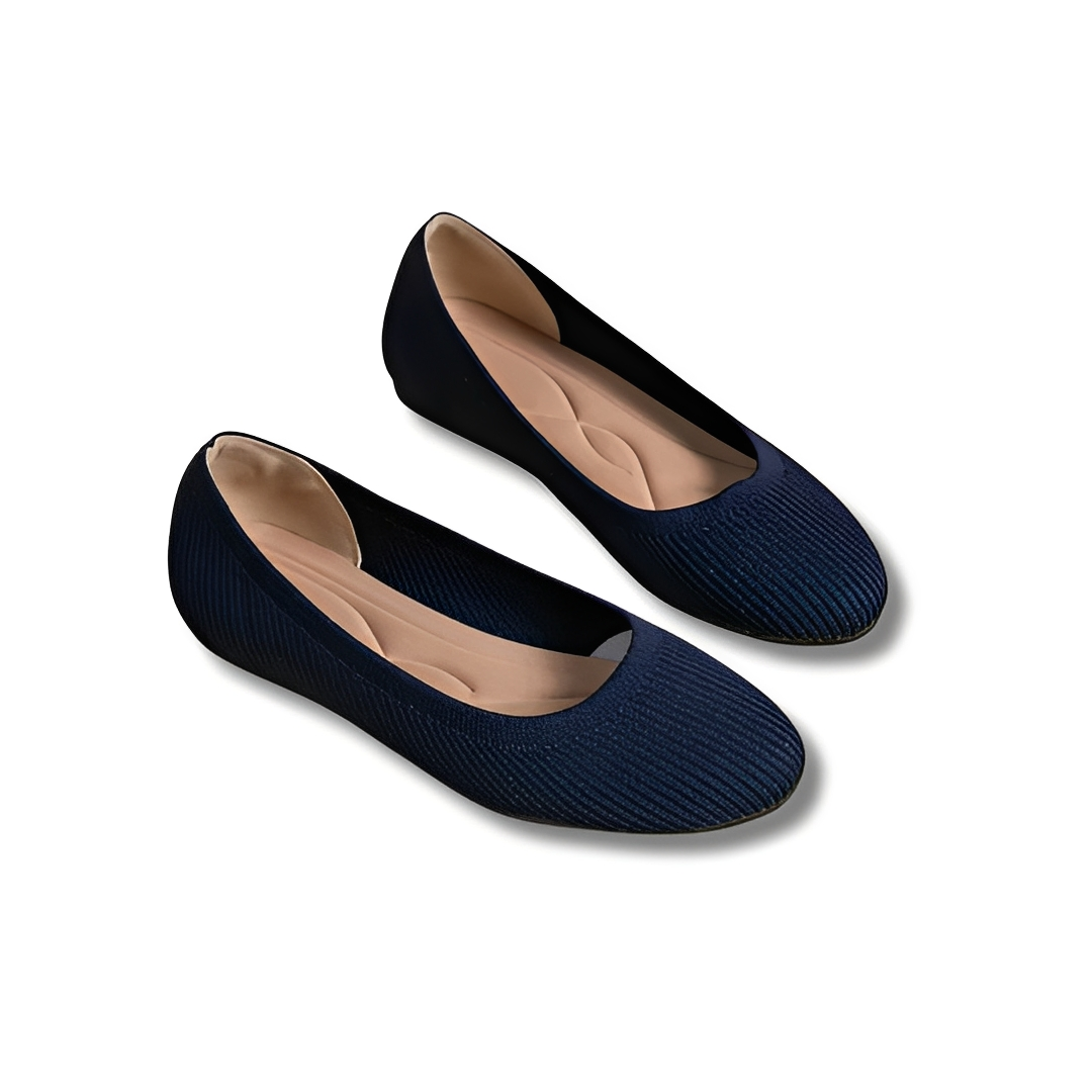 Pietra - Bequeme Damenschuhe mit runder Spitze