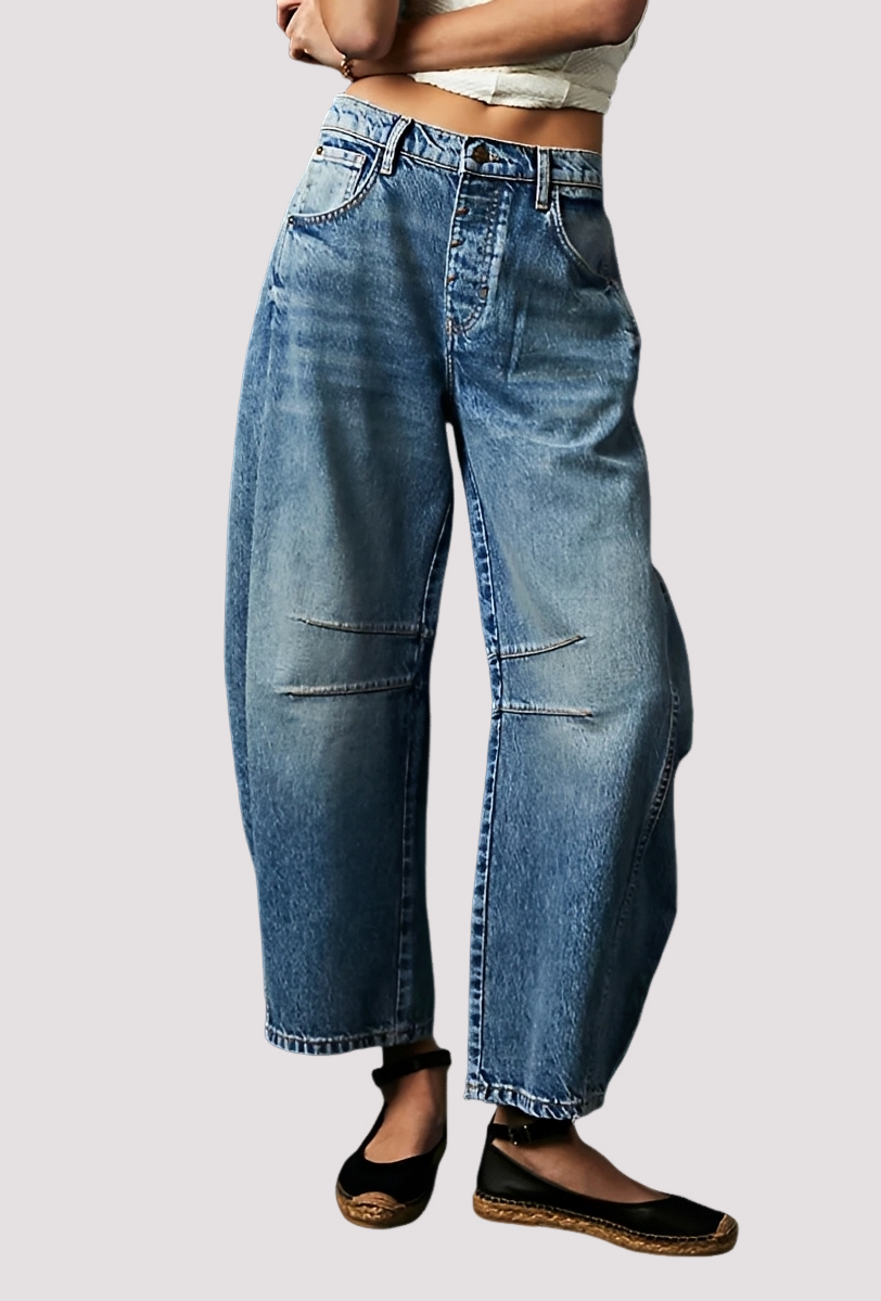Kendra - Trendige Hose mit weitem Bein
