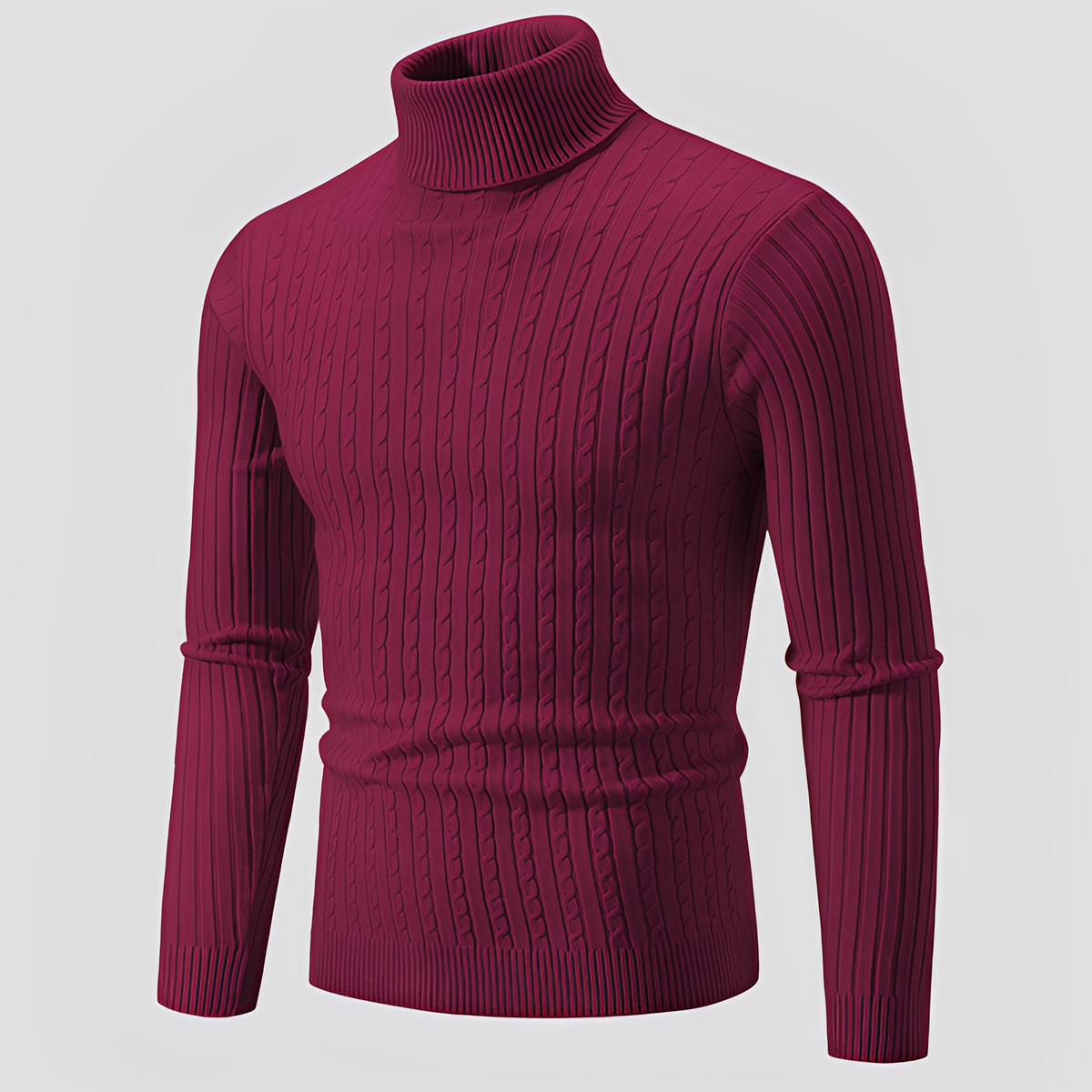 Devin - Warmer und gemütlicher Rollkragenpullover