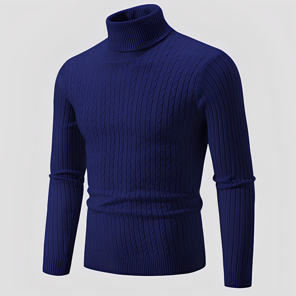 Devin - Warmer und gemütlicher Rollkragenpullover