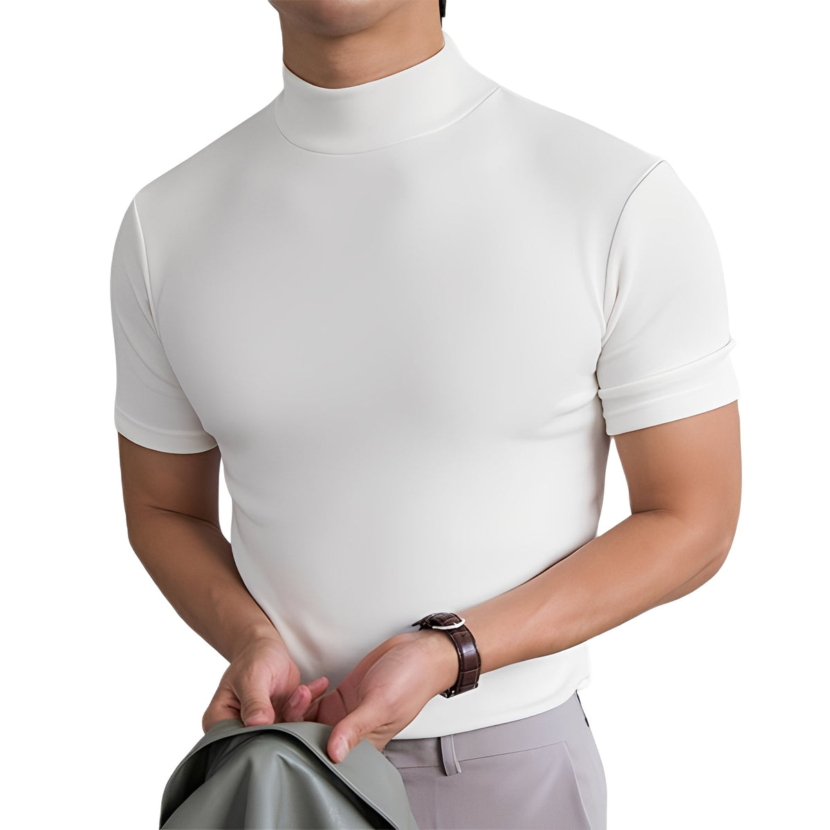 Terence - Angenehmes T-Shirt im Slim-Fit-Stil