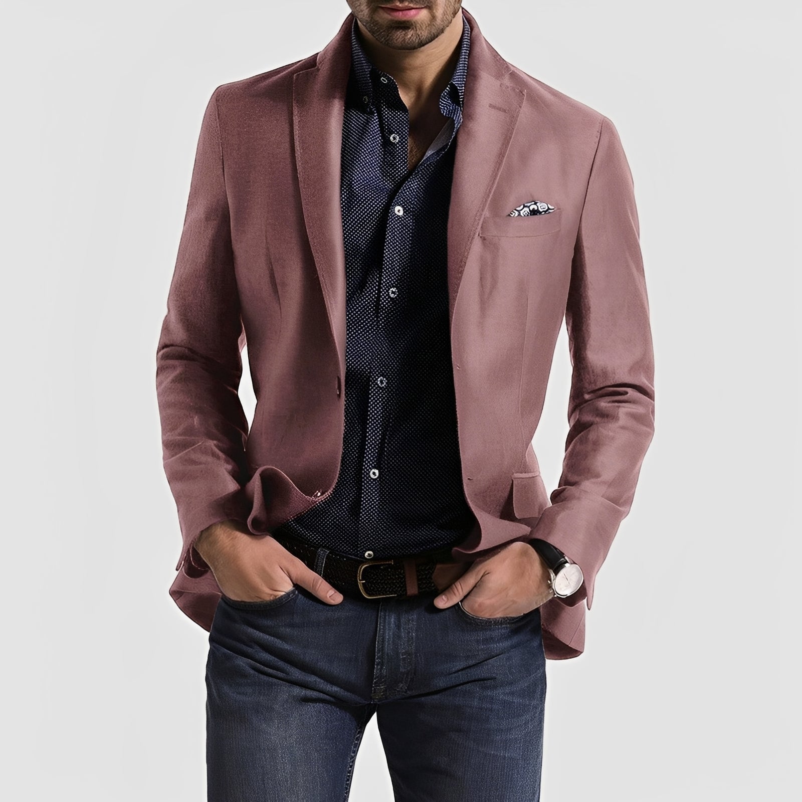 George - Schicker Herrenblazer mit Zweiknopfverschluss