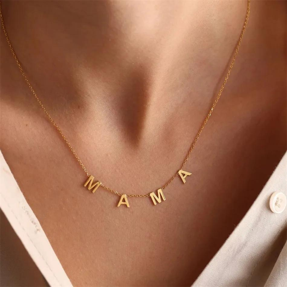 Mama-Halskette - Geschenk-Halskette für den Muttertag