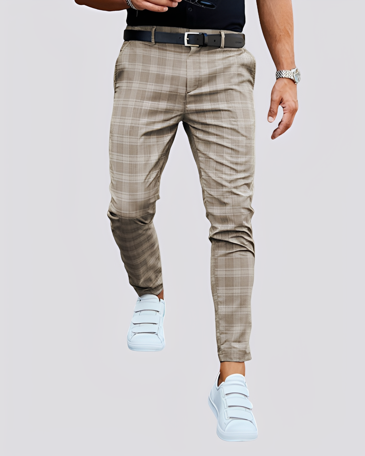 Adrian - Elegante, locker geschnittene Herrenhose