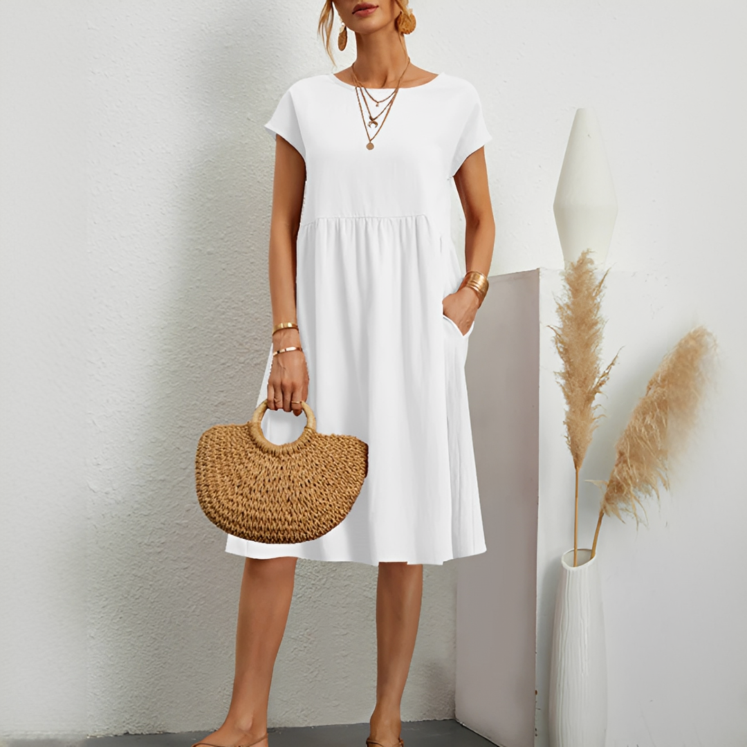 Evalyn - Elegantes Midikleid