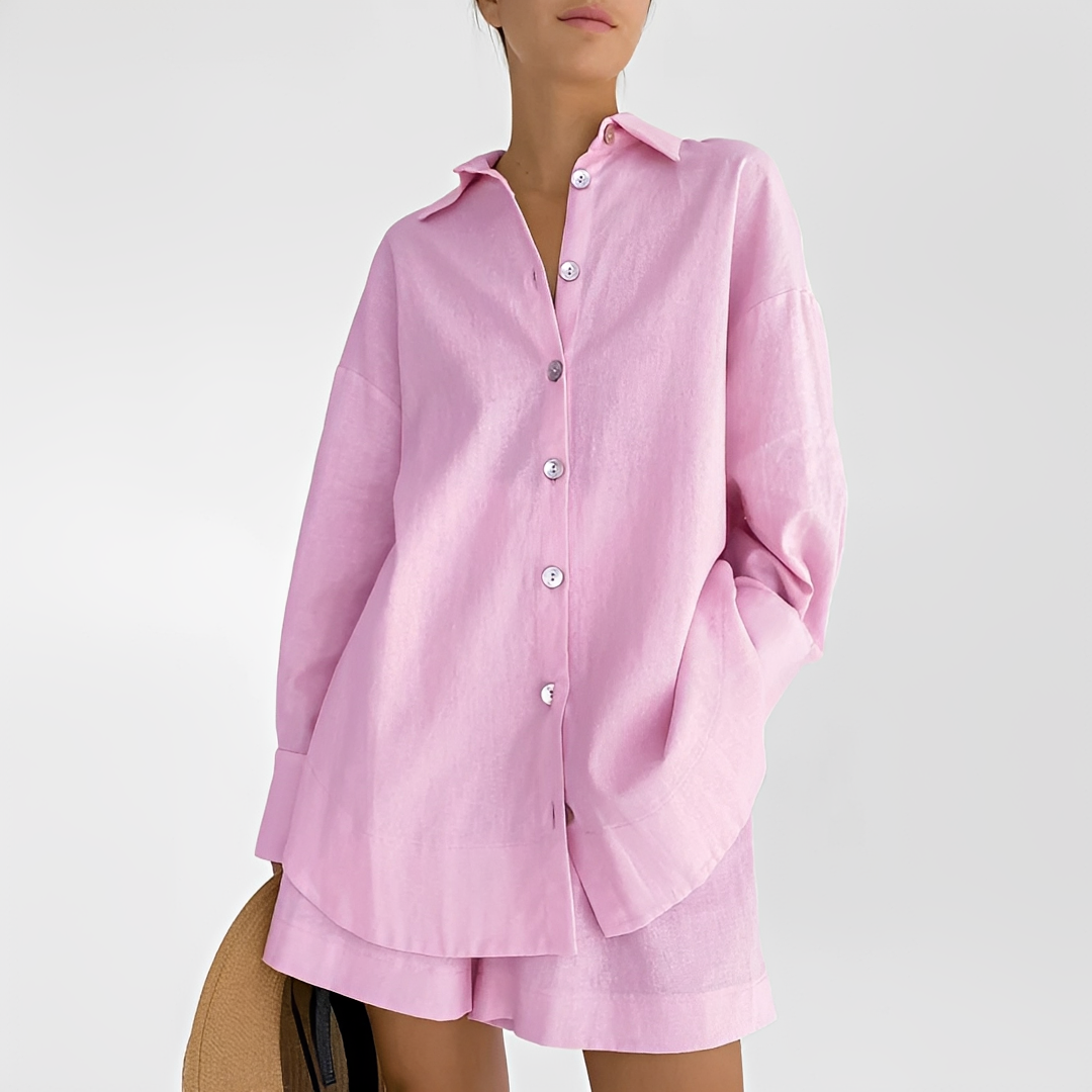 Aitana - Bequemes Shorts-Set