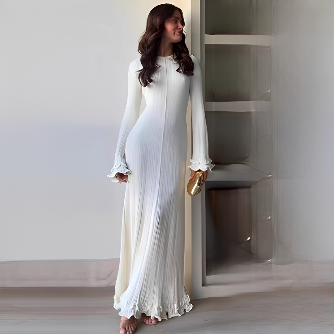 Lebeth - Elegantes Langarmkleid
