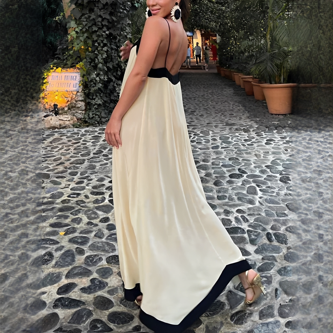 Cecelia - Ästhetisches Langes Kleid