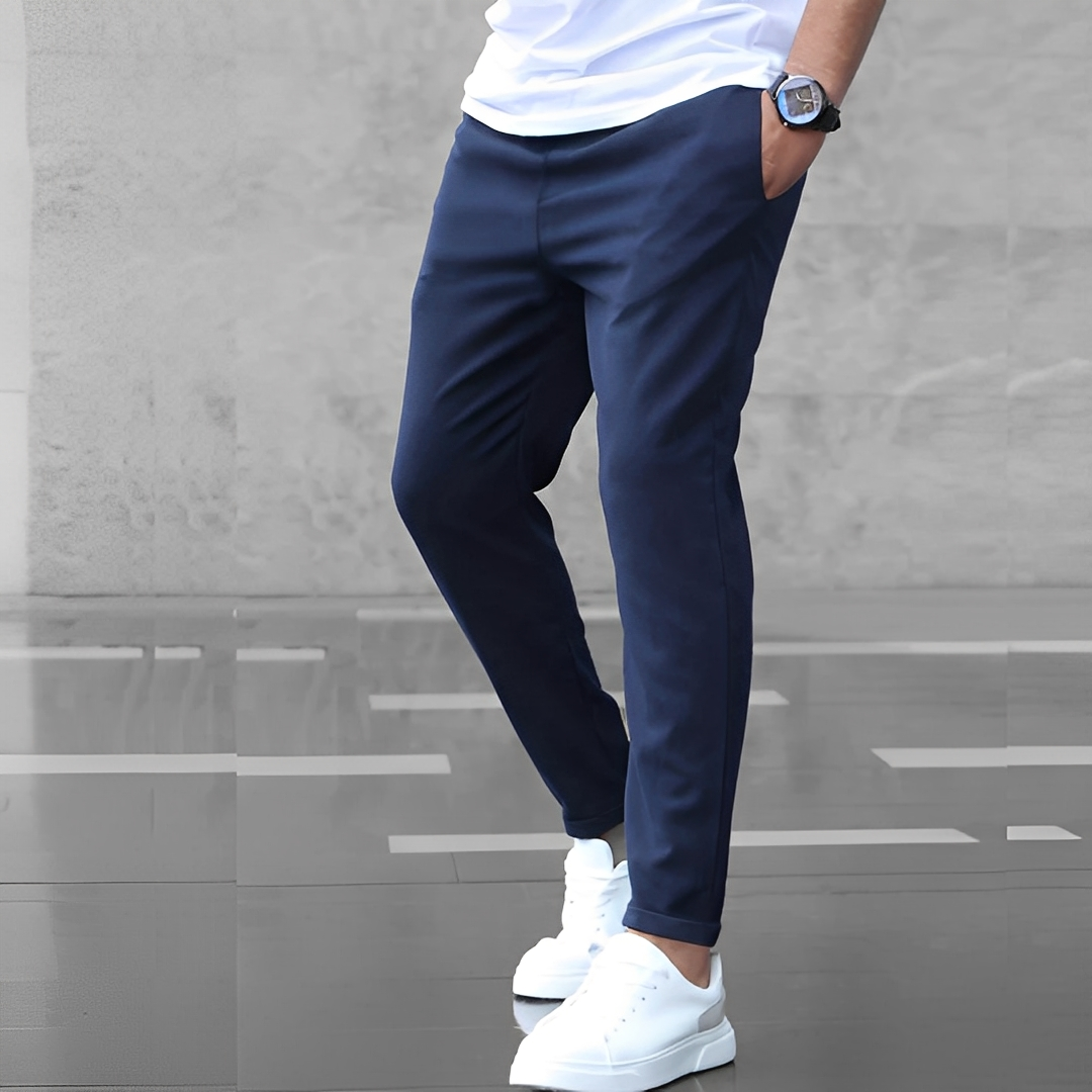 Aljure - Bequeme Slim-Fit-Hosen für Herren