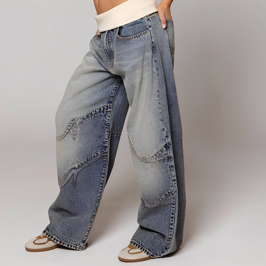 Vanessa - Komfortable Jeans mit weitem Bein