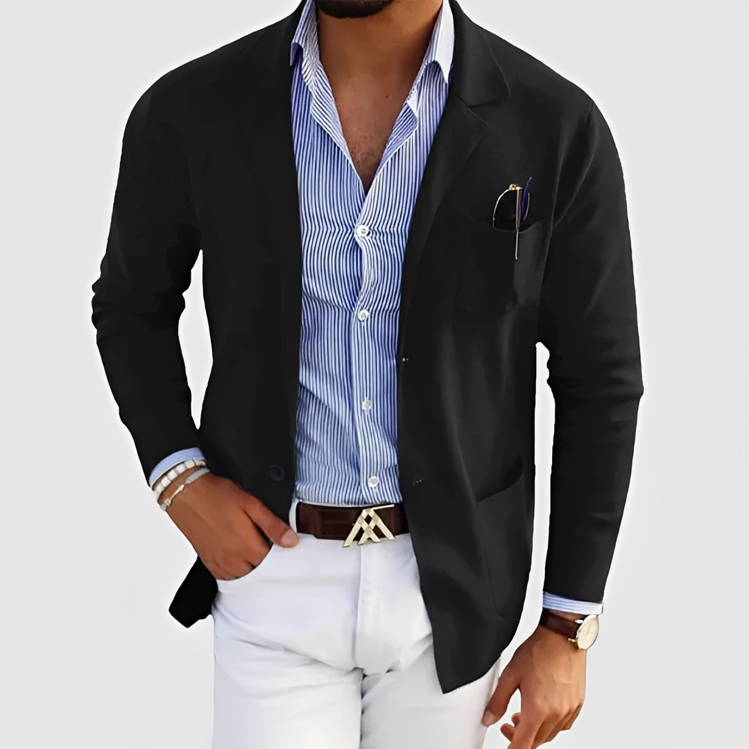 Toby - Traditioneller Blazer mit Knöpfen