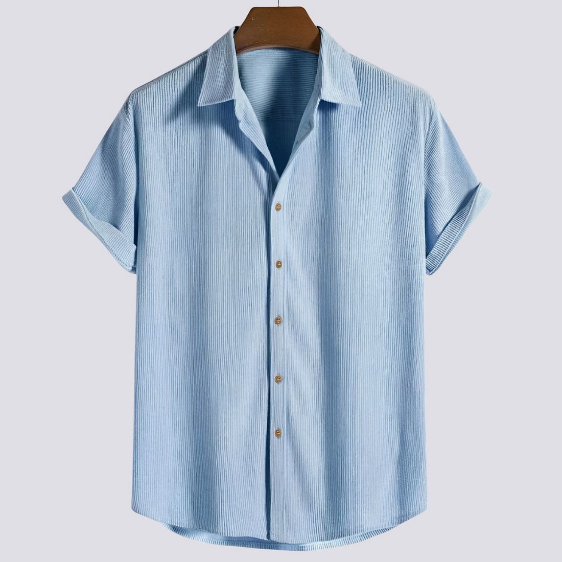 Kierce - Herrenhemd im lässigen Design mit Muster