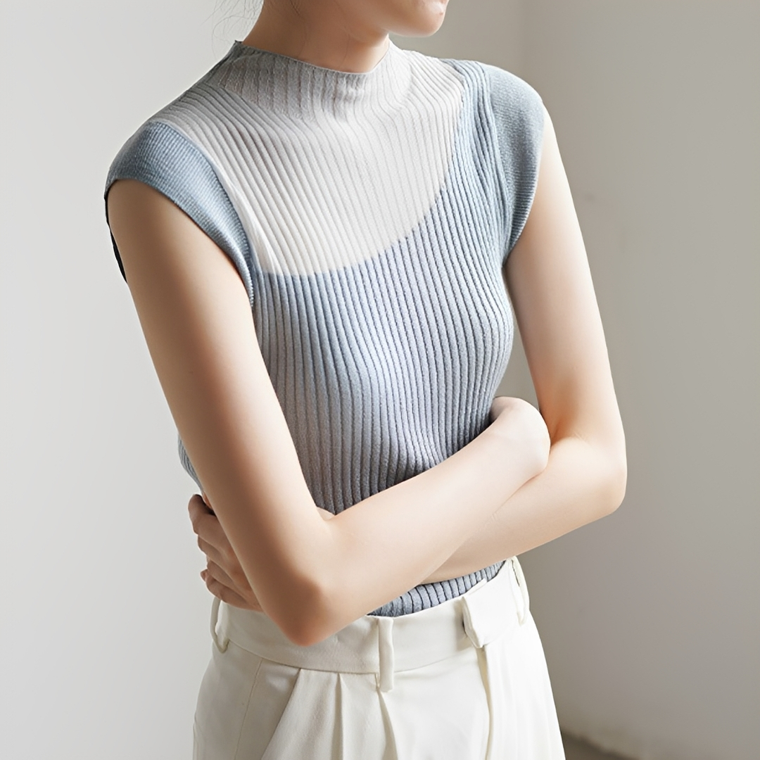 Kiara - Elegantes ärmelloses Top