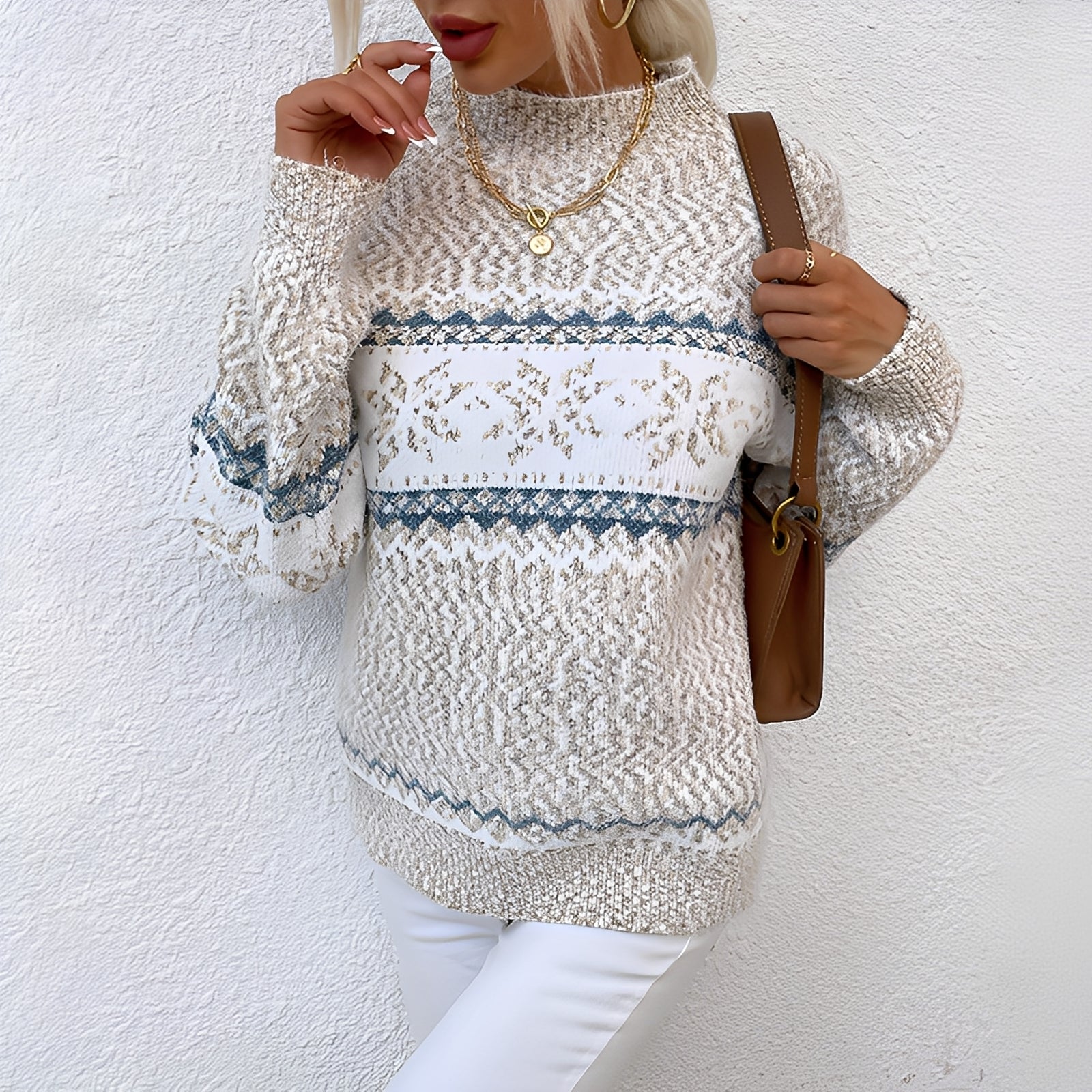 Joselyne - Warmer Damen-Winterpullover