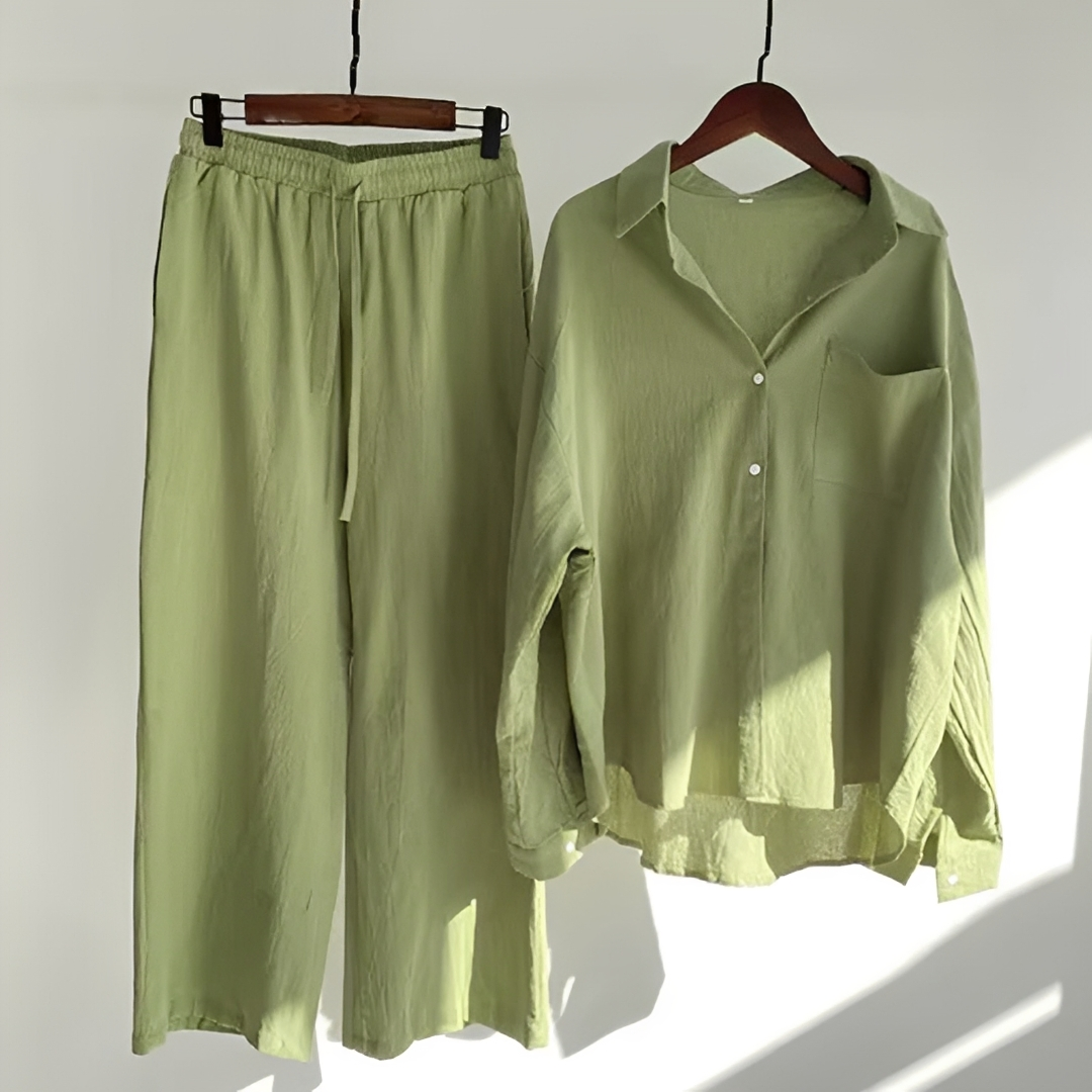 Madalynn - Locker sitzendes Hosen-Set