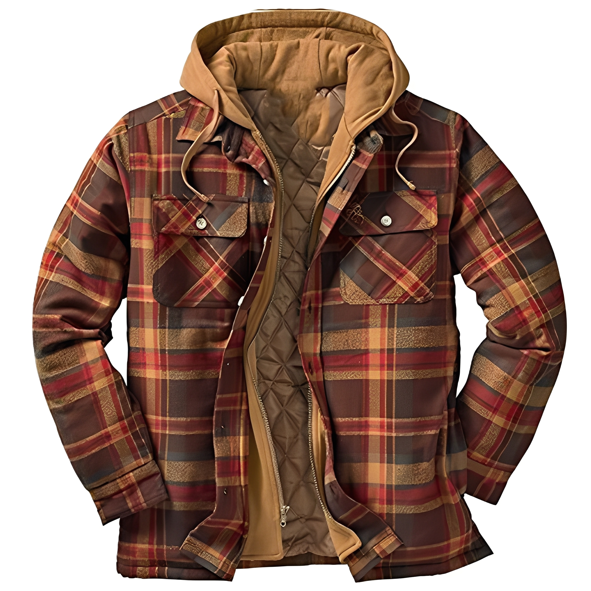 Flynn - Stilvolle Jacke mit Kapuze