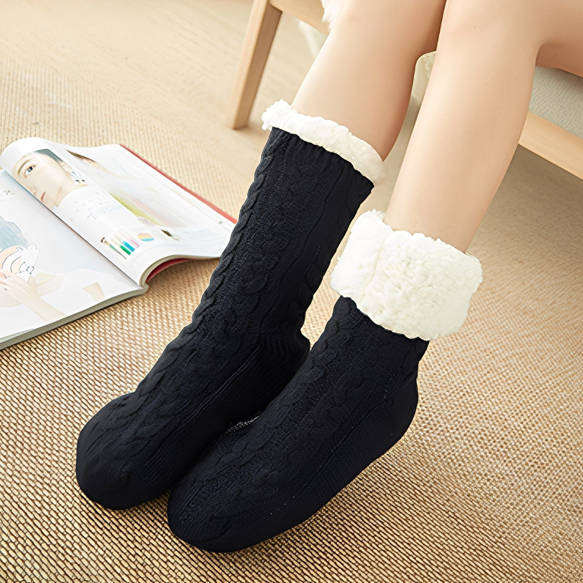 Jessica - Warme Socken für Frauen im Winter