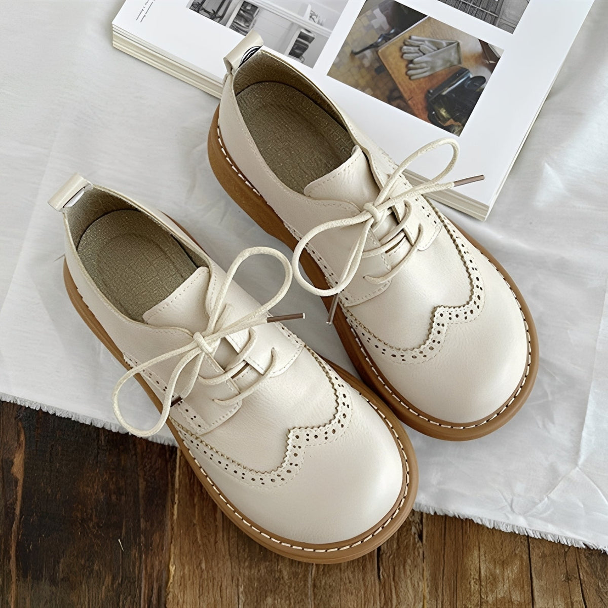 Vanessa - Klassische Oxford-Damenschuhe