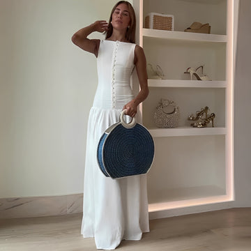 Marianne - Stilvolles Swing-Maxikleid