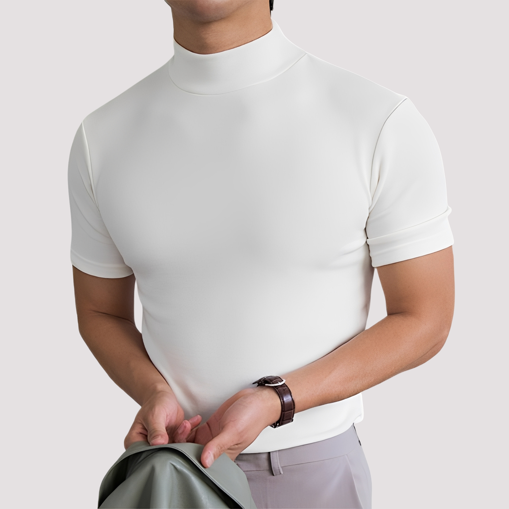 Alfie - Eng anliegendes, lässiges Herren-T-Shirt