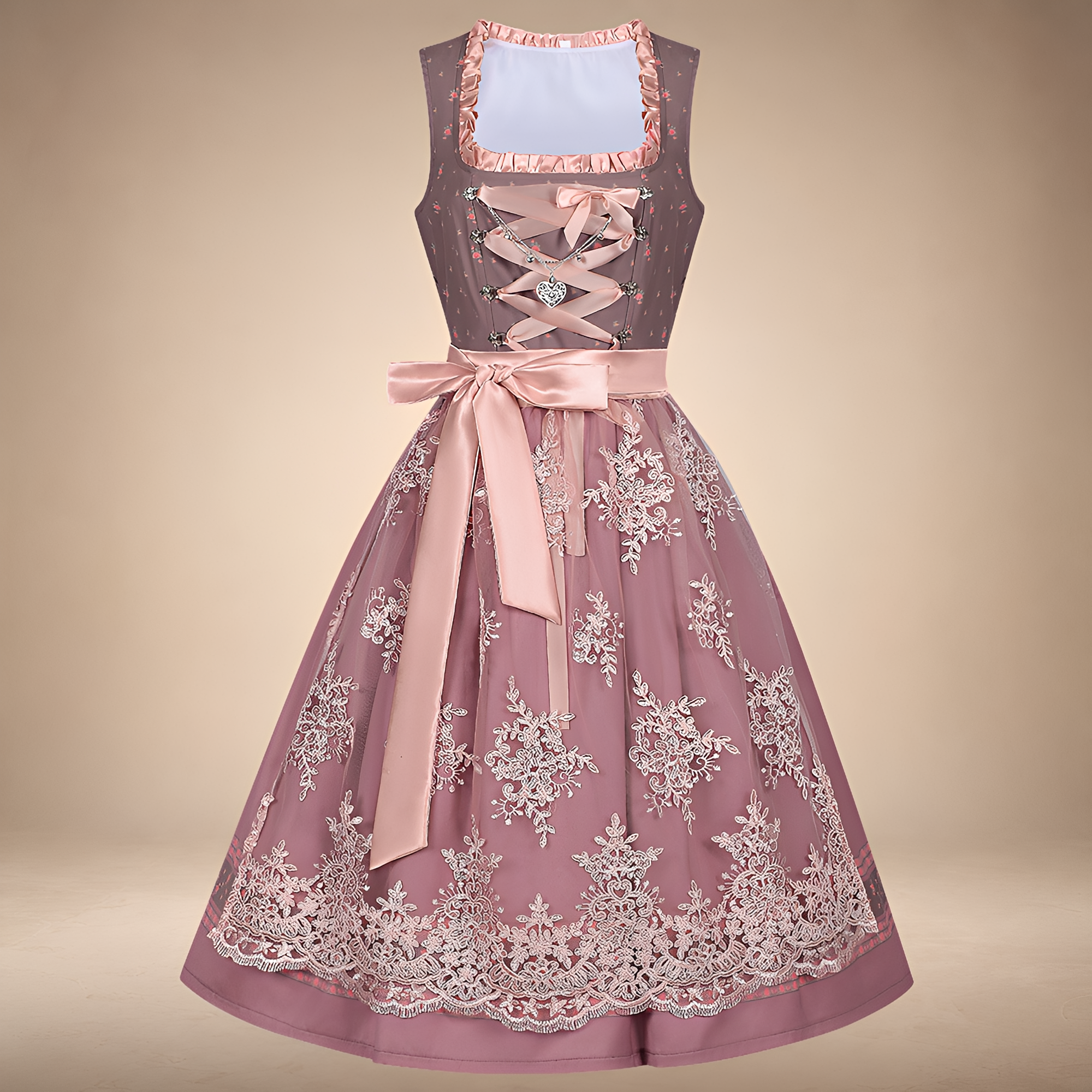 Emily - Komfortables festliches Oktoberfest-Kleid
