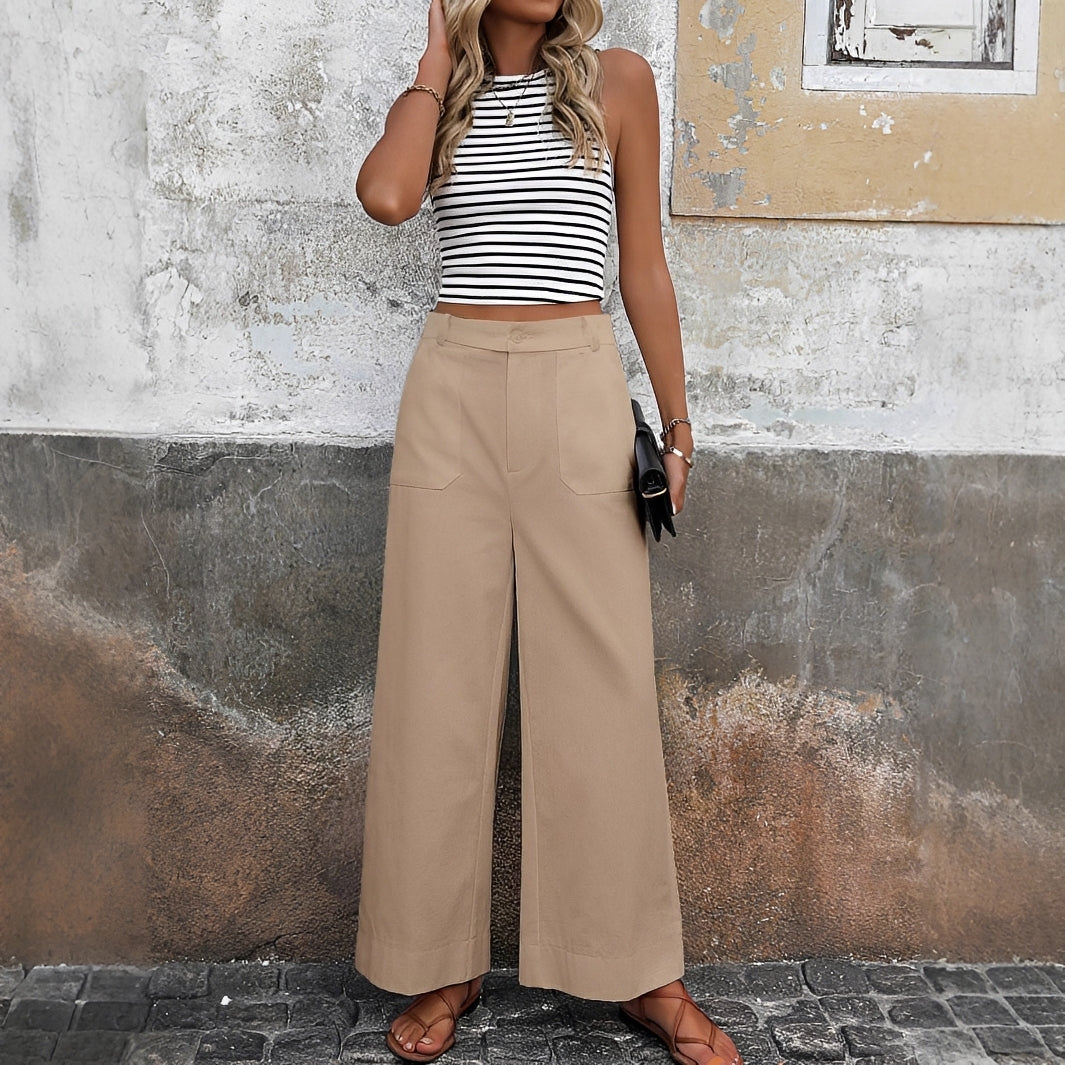Sofia - Weite, hoch geschnittene Hosen