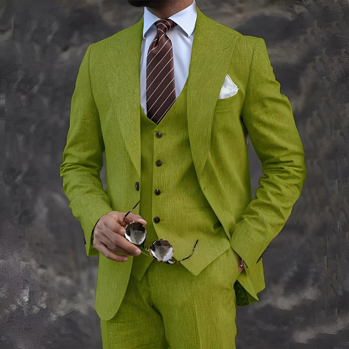 Elwyn - Elegantes dreiteiliges Anzugset