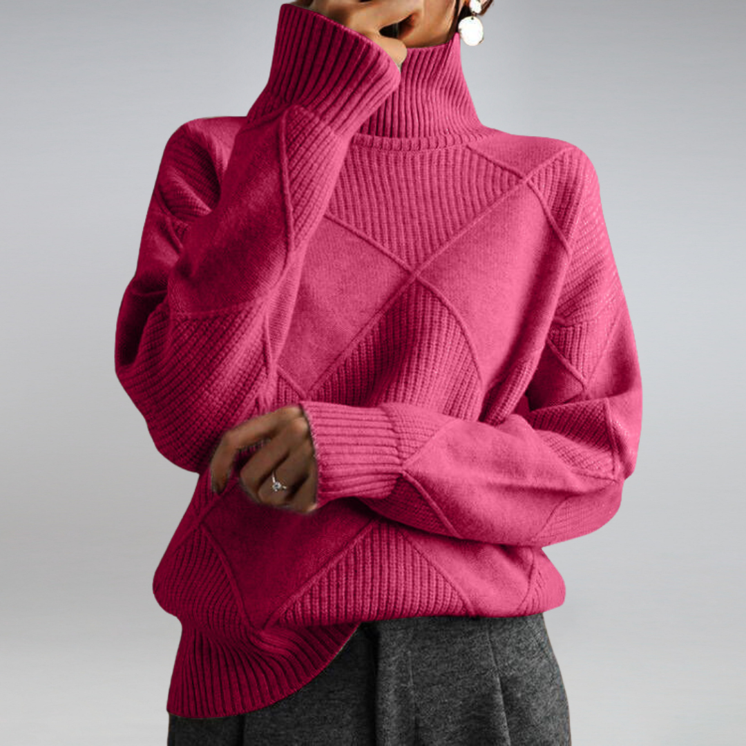 Camille - Eleganter und kuscheliger Rollkragenpullover