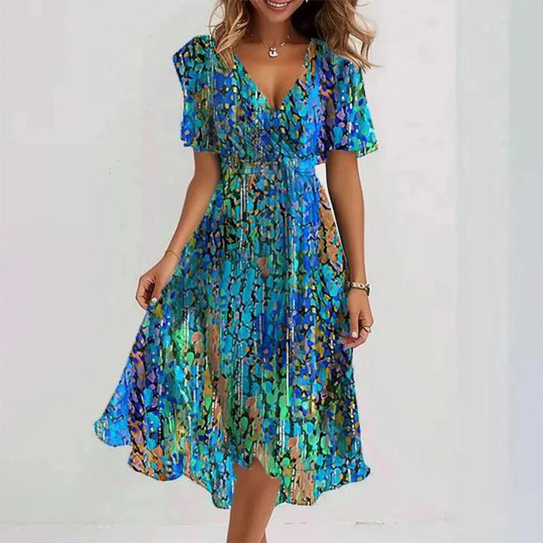 Connie – Stilvolles Damen Wickelkleid