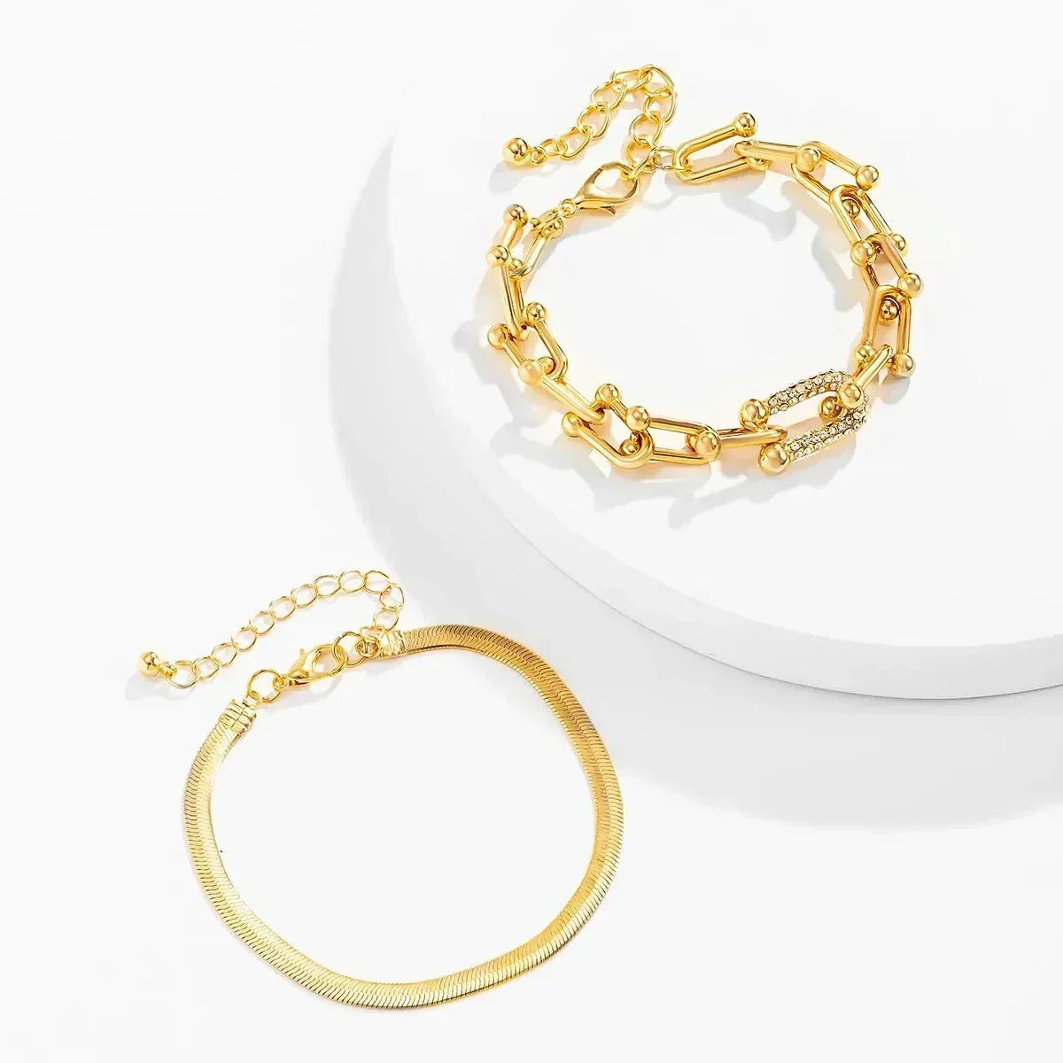Maelys – Armband-Set Kette und Schlange