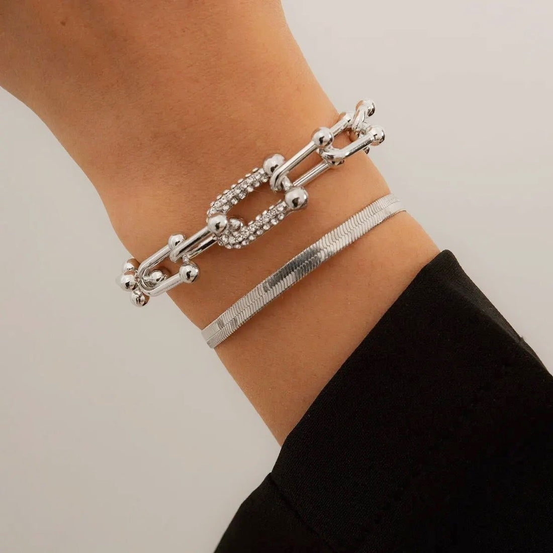 Maelys – Armband-Set Kette und Schlange