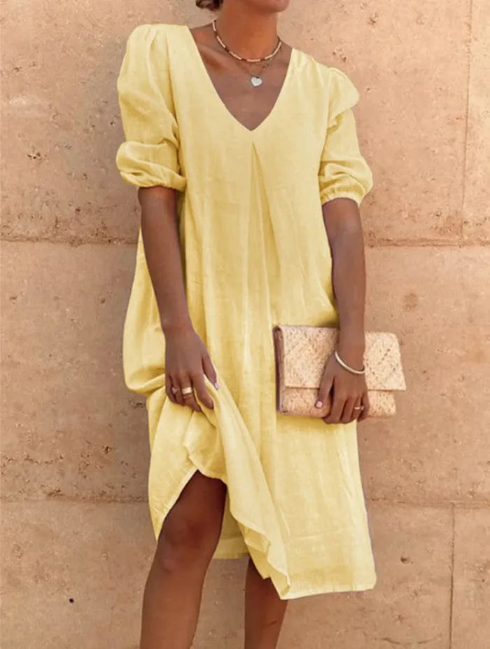 Sanya – Sommerkleid mit lockerer Passform